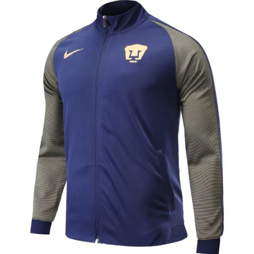 2017-18 UNAM Navy Track Jacket